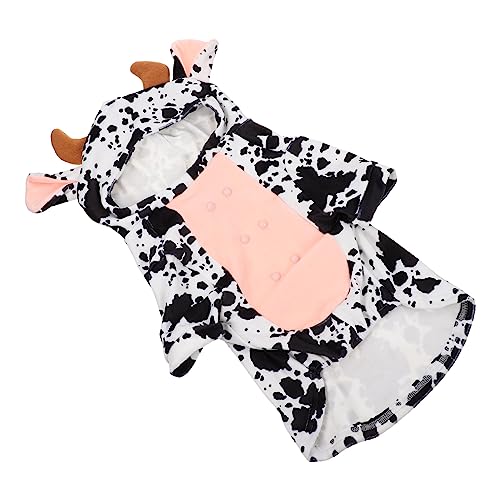 INOOMP 3St Verwandlungskostü für Haustiere Kleiner Hundepullover Hunde-Pyjama kuhkostüme Kuh-kostü Kleider warme Hoodies Haustier-Outfit Kostü für Hund Winter Kleidung Gurt INOOMP 3St Verwandlungskostü für Haustiere Kleiner Hundepullover Hunde-Pyjama kuhkostüme Kuh-kostü Kleider warme Hoodies Haustier-Outfit Kostü für Hund Winter Kleidung Gurt von INOOMP