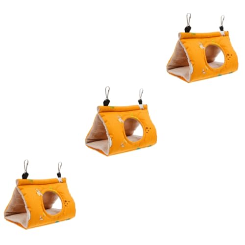INOOMP 3stücke Bird Hammock Für Papageien Dreieckiges Schlafnest Baumwolle Geeignet Für Käfige Oder Äste Wärme Und Im Winter Für Vögel Und Kleintiere INOOMP 3stücke Bird Hammock Für Papageien Dreieckiges Schlafnest Baumwolle Geeignet Für Käfige Oder Äste Wärme Und Im Winter Für Vögel Und Kleintiere von INOOMP
