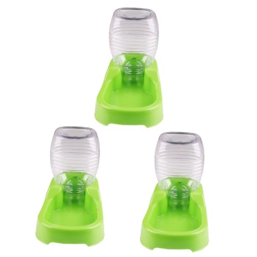 INOOMP 3stücke Haustier-wasserspender Mit Kreativem Design Rutschfester Napf Für Hunde Und Welpen Grün Automatischer Wassernapf Für Zuhause Und Tierbedarf INOOMP 3stücke Haustier-wasserspender Mit Kreativem Design Rutschfester Napf Für Hunde Und Welpen Grün Automatischer Wassernapf Für Zuhause Und Tierbedarf von INOOMP