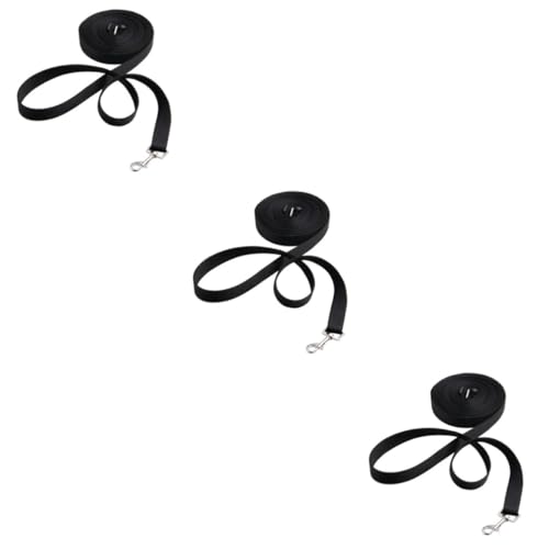 INOOMP 3stücke Lange Nylon-hundeleine Strapazierfähige Trainingsleine Für Hunde Zum Laufen Gehen Und Trainieren Mit Drehbarem Karabiner Für Mittelgroße Bis Große Hunde von INOOMP
