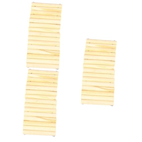 INOOMP 3stücke Kauspielzeug Für Kleintiere Holzspielzeug Für Hamster Und Meerschweinchen Natürliches Unbeschichtetes Spielzeug -freundliche Brücke Für Käfige Fördert Aktivität INOOMP 3stücke Kauspielzeug Für Kleintiere Holzspielzeug Für Hamster Und Meerschweinchen Natürliches Unbeschichtetes Spielzeug -freundliche Brücke Für Käfige Fördert Aktivität von INOOMP