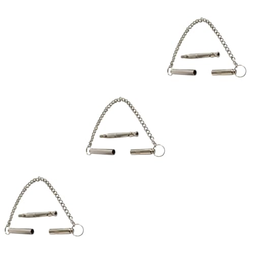 INOOMP 3st Beste Hundepfeife Pfeife Für Hunde Tonpfeife Beste Pfeife Ultraschallpfeife Silver INOOMP 3st Beste Hundepfeife Pfeife Für Hunde Tonpfeife Beste Pfeife Ultraschallpfeife Silver von INOOMP