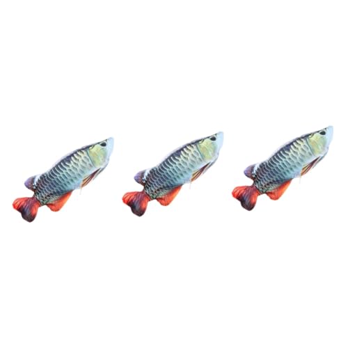 INOOMP 3st Elektronisches Katzenfischspielzeug Plüsch Wedelnder Fisch De Porristas Katze Wackelt Fisch Elektrische Katze Elektrisches Katzenspielzeug Umzugsmaterial Kätzchen Hauskatze INOOMP 3st Elektronisches Katzenfischspielzeug Plüsch Wedelnder Fisch De Porristas Katze Wackelt Fisch Elektrische Katze Elektrisches Katzenspielzeug Umzugsmaterial Kätzchen Hauskatze von INOOMP
