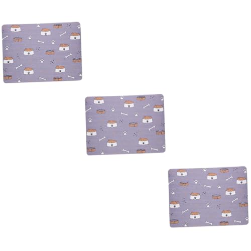 INOOMP 3st Futtermatte Für Haustiere Hundefutter Katzenmatte Für Futter Haustiermatte Für Futter Haustierfuttermatte Wassernapfmatte Hundenapf Matte Groß Teller Matte Diatomeenschlamm INOOMP 3st Futtermatte Für Haustiere Hundefutter Katzenmatte Für Futter Haustiermatte Für Futter Haustierfuttermatte Wassernapfmatte Hundenapf Matte Groß Teller Matte Diatomeenschlamm von INOOMP