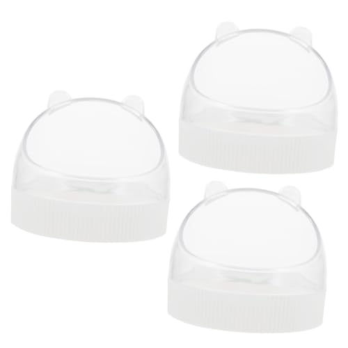 INOOMP 3st Futternapf Für Kleintiere Hamster-futterteller Igelschale Igel Essen Futterspender Für Welpen Hamstersand Wassernapf Für Haustiere Zubringer Acryl Weiß Meerschweinchen INOOMP 3st Futternapf Für Kleintiere Hamster-futterteller Igelschale Igel Essen Futterspender Für Welpen Hamstersand Wassernapf Für Haustiere Zubringer Acryl Weiß Meerschweinchen von INOOMP