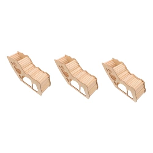 INOOMP 3 Stücke Dekorative Ratte Hideout Holz Hamster Guinea Pig Rest Cave Tier Holz Hideouts INOOMP 3 Stücke Dekorative Ratte Hideout Holz Hamster Guinea Pig Rest Cave Tier Holz Hideouts von INOOMP