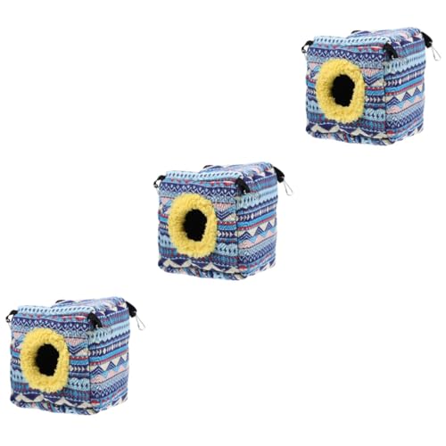 INOOMP 3st Hamsternest Spielzeug Für Kaninchen Als Haustier Meerschweinchen-Nest Eichhörnchen Nest Zubehör Für Meerschweinchen Spielzeug Für Hasen Kleine Tiere Baumwolle Kleiner Papagei INOOMP 3st Hamsternest Spielzeug Für Kaninchen Als Haustier Meerschweinchen-Nest Eichhörnchen Nest Zubehör Für Meerschweinchen Spielzeug Für Hasen Kleine Tiere Baumwolle Kleiner Papagei von INOOMP