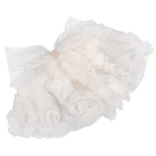 INOOMP 3stücke Hundekleid Für Hochzeiten Elegantes Tutu-Kleid Für Hunde Charmante Cosplay-Bekleidung Für Hochzeitsfeiern Für Besondere Anlässe Und Partys von INOOMP