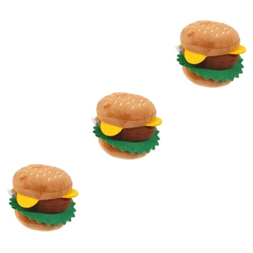 INOOMP 3stücke Pet Food Simulation Spielzeug Für Hunde Lustiges Kauspielzeug Im Hamburger Design Für Welpen Und Aktive Hunde Fördert Das Spielen Bindung Zwischen Haustier Und Besitzer INOOMP 3stücke Pet Food Simulation Spielzeug Für Hunde Lustiges Kauspielzeug Im Hamburger Design Für Welpen Und Aktive Hunde Fördert Das Spielen Bindung Zwischen Haustier Und Besitzer von INOOMP