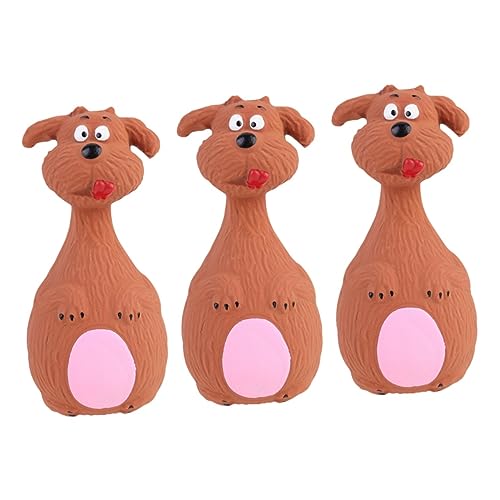 INOOMP 3st Haustierzubehör Soundspielzeug Für Hunde Unzerstörbares Quietschendes Spielzeug Robustes Hundespielzeug Welpenspielzeug Kleiner Welpenkauer Unverwüstlicher Hund Singen INOOMP 3st Haustierzubehör Soundspielzeug Für Hunde Unzerstörbares Quietschendes Spielzeug Robustes Hundespielzeug Welpenspielzeug Kleiner Welpenkauer Unverwüstlicher Hund Singen von INOOMP