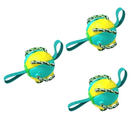 INOOMP 3st Hund Spielzeug Interaktives Hundespielzeug UFO Kauspielzeug Für Hunde Haustiere Fliegender Ball Haustier Hund Spielzeug Mit Fliegendem Ball Haustierzubehör Flug Abs INOOMP 3st Hund Spielzeug Interaktives Hundespielzeug UFO Kauspielzeug Für Hunde Haustiere Fliegender Ball Haustier Hund Spielzeug Mit Fliegendem Ball Haustierzubehör Flug Abs von INOOMP