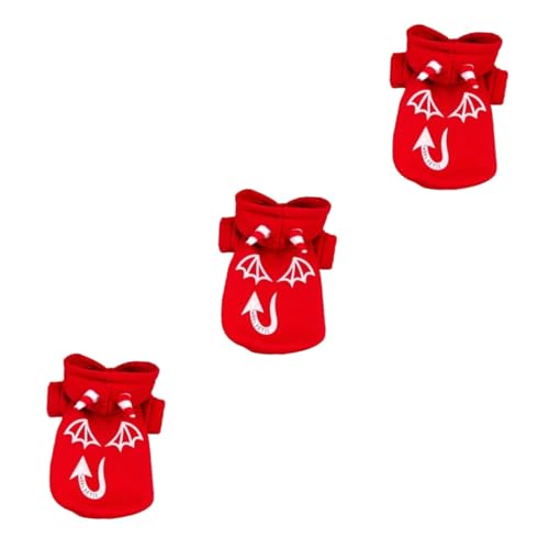 INOOMP 3st Hundekleidung Welpen-Halloween-Kleidung Warme äntel Für Frauen Winter Warme Hoodies Welpen-Kapuzenpullover Für Kleine Hunde Hunde-Hoodie Warmer Hoodie Rot Die Teufel INOOMP 3st Hundekleidung Welpen-Halloween-Kleidung Warme äntel Für Frauen Winter Warme Hoodies Welpen-Kapuzenpullover Für Kleine Hunde Hunde-Hoodie Warmer Hoodie Rot Die Teufel von INOOMP