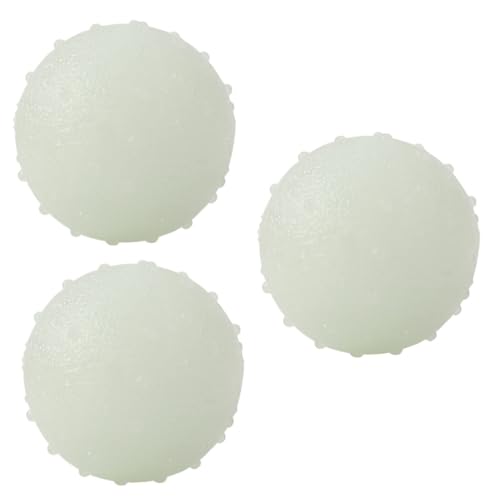 INOOMP 3st Hundespielzeug Trainingsball Für Welpen Spielzeug Zum Zähneknirschen Von Haustieren Hund Quietschball Beißspielzeug Für Welpen Kugel Beleuchten Solide Kugel Backenzahn INOOMP 3st Hundespielzeug Trainingsball Für Welpen Spielzeug Zum Zähneknirschen Von Haustieren Hund Quietschball Beißspielzeug Für Welpen Kugel Beleuchten Solide Kugel Backenzahn von INOOMP