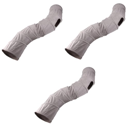 INOOMP 3 Stücke Komfortable Katze Verstecken Tunnel Katze Tunnel Schlaf Nest Faltbare Katze Tunnel Für Indoor Katzen Spielzeug von INOOMP