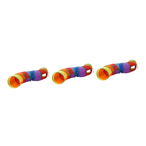INOOMP 3st Katzenspielzeug Hausschuhe Klein Kätzchen Katze Spielt Tunnel Regenbogen-katzentunnel Spielzeuge Spielzeug Für Hasen Tunnelbett Für Katzen Interaktiv Gang Die Katze Haustier INOOMP 3st Katzenspielzeug Hausschuhe Klein Kätzchen Katze Spielt Tunnel Regenbogen-katzentunnel Spielzeuge Spielzeug Für Hasen Tunnelbett Für Katzen Interaktiv Gang Die Katze Haustier von INOOMP