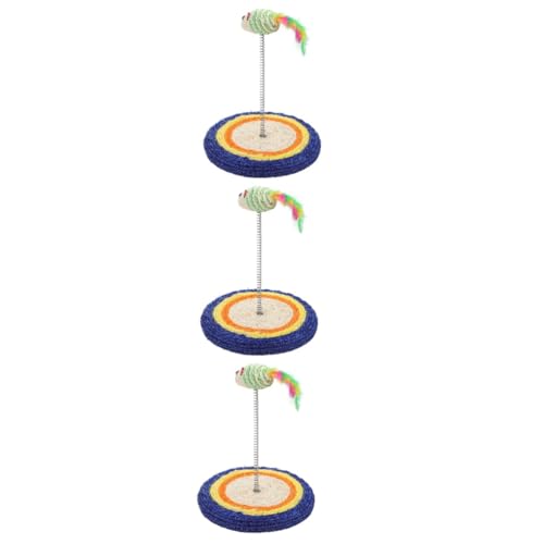 INOOMP 3st Katzenspielzeug Plüschtier Kratzzubehör Für Katzen Haushaltswischer Holzspielzeug Spielzeuge Schleifspielzeug Für Haustiere Katzenstabfänger Sisal Katze Spielt Rotieren Minze INOOMP 3st Katzenspielzeug Plüschtier Kratzzubehör Für Katzen Haushaltswischer Holzspielzeug Spielzeuge Schleifspielzeug Für Haustiere Katzenstabfänger Sisal Katze Spielt Rotieren Minze von INOOMP