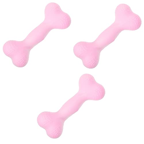 INOOMP 3st Kauspielzeug Für Hunde Spielzeug Für Kleine Hunde Hundespielzeug Für Aggressive Hunde Hündchenspielzeug Hundeknochen Spielzeug Haustier Kauen Großer Hund Backenzahn Rosa INOOMP 3st Kauspielzeug Für Hunde Spielzeug Für Kleine Hunde Hundespielzeug Für Aggressive Hunde Hündchenspielzeug Hundeknochen Spielzeug Haustier Kauen Großer Hund Backenzahn Rosa von INOOMP