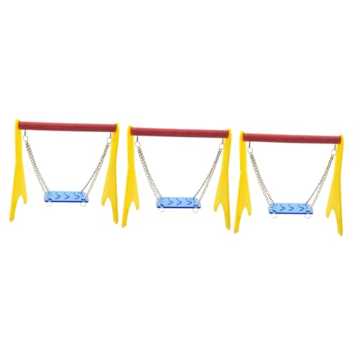 INOOMP 3stücke Hamster Schaukelspielzeug Bunte Hängematte Für Kleintiere Sicheres Zubehör Für Hamster Ratten Und Vögel Für Käfige Und Spielbereiche Fördert Geschicklichkeit Und INOOMP 3stücke Hamster Schaukelspielzeug Bunte Hängematte Für Kleintiere Sicheres Zubehör Für Hamster Ratten Und Vögel Für Käfige Und Spielbereiche Fördert Geschicklichkeit Und von INOOMP
