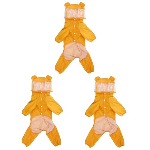 INOOMP 3st Regenmantel Für Haustiere Gelbe Regenjacke Regenmantel Für Kleinen Hund Regenponcho Poncho Mit Kapuze Klarer Regenmantel Gelbe Jacken Leichter Blazer Stoff Haustier Hund INOOMP 3st Regenmantel Für Haustiere Gelbe Regenjacke Regenmantel Für Kleinen Hund Regenponcho Poncho Mit Kapuze Klarer Regenmantel Gelbe Jacken Leichter Blazer Stoff Haustier Hund von INOOMP
