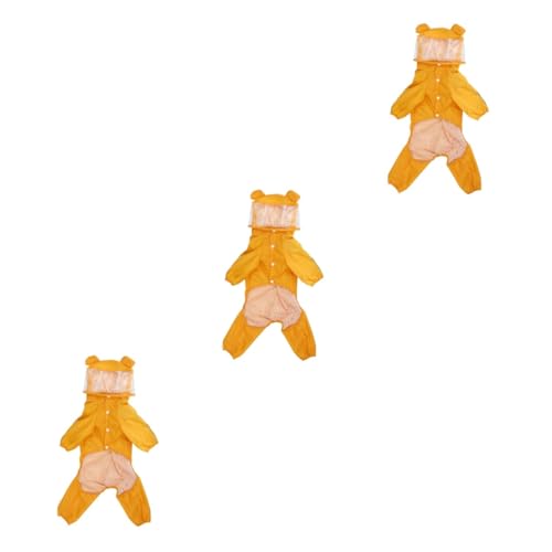 INOOMP 3st Regenmantel Für Haustiere Meerschweinchen Reisetasche äntel Für Hunde Hunde-Hoodies Für Große Hunde Stylischer Hunderegenmantel Welpenregen Kleidung Mit Hut Stoff Duschhocker von INOOMP