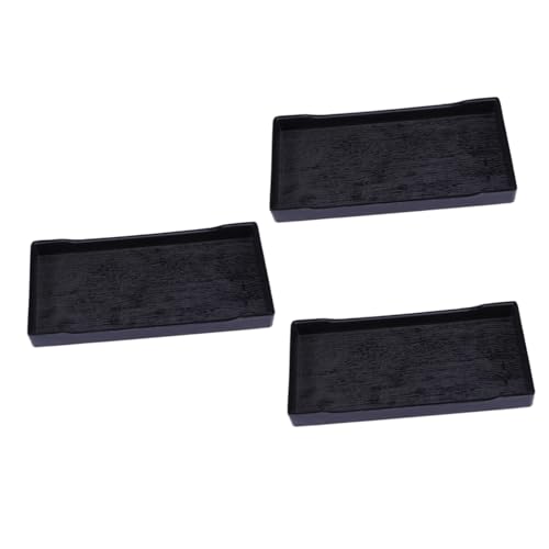 INOOMP 3stücke Reptile Bowl Für Schildkröten Futter Und Wassernapf Schwarz Kleine Für Ernährung Trinken Und Baden Unzerbrechlich Mit Rutschfestem Design INOOMP 3stücke Reptile Bowl Für Schildkröten Futter Und Wassernapf Schwarz Kleine Für Ernährung Trinken Und Baden Unzerbrechlich Mit Rutschfestem Design von INOOMP