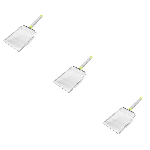 INOOMP 3st Schaufel Für Katzenstreu Müllschaufel Muschelschaufel Katzenstreuschaufel Katzenstreufänger Sandschaufel Sandsubstratschaufel Katzenkotschaufel Sandsieb Rostfreier Stahl INOOMP 3st Schaufel Für Katzenstreu Müllschaufel Muschelschaufel Katzenstreuschaufel Katzenstreufänger Sandschaufel Sandsubstratschaufel Katzenkotschaufel Sandsieb Rostfreier Stahl von INOOMP