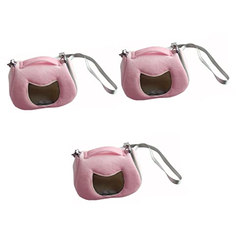 INOOMP Hamster Transportbox 3st Transportbox Für Haustiere Die Einkaufstasche Reiserucksack Reisetasche Handtaschen Haustierzubehör Handtasche Für Haustiere Reisen Rosa Tragbar INOOMP Hamster Transportbox 3st Transportbox Für Haustiere Die Einkaufstasche Reiserucksack Reisetasche Handtaschen Haustierzubehör Handtasche Für Haustiere Reisen Rosa Tragbar von INOOMP