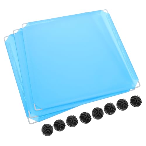 INOOMP 3stücke Teiliges Katzentoiletten-spritzschutz Katzenstreu Box Abdeckung Für Privatsphäre Und Sauberkeit Anpassbare Clips Für Sicheren Design von INOOMP