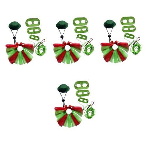 INOOMP 4 Sätze Eidechsenkleid Weihnachtsmann-Outfit Gecko-Leine Eidechsen-Geschirr-Kit Gecko-Kostüm Gecko zubehör Reptilien zubehör Tier Gecko- Weihnachts-Gecko-Geschirr Gittergewebe INOOMP 4 Sätze Eidechsenkleid Weihnachtsmann-Outfit Gecko-Leine Eidechsen-Geschirr-Kit Gecko-Kostüm Gecko zubehör Reptilien zubehör Tier Gecko- Weihnachts-Gecko-Geschirr Gittergewebe von INOOMP