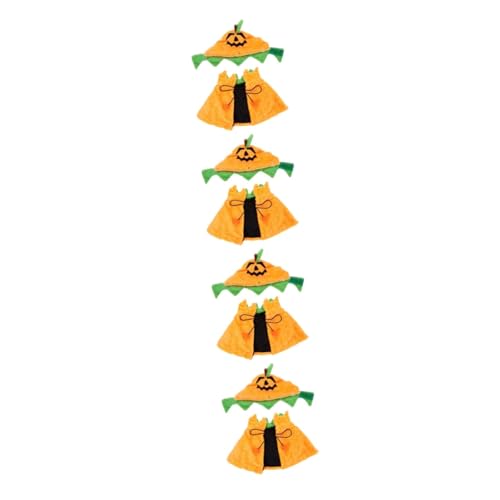 INOOMP 4sätze Halloween Haustier Umhang Und Hut Set Lustige Cosplay-kostüme Für Hunde Und Katzen Dekoration Für Halloween-Partys Teiliges INOOMP 4sätze Halloween Haustier Umhang Und Hut Set Lustige Cosplay-kostüme Für Hunde Und Katzen Dekoration Für Halloween-Partys Teiliges von INOOMP