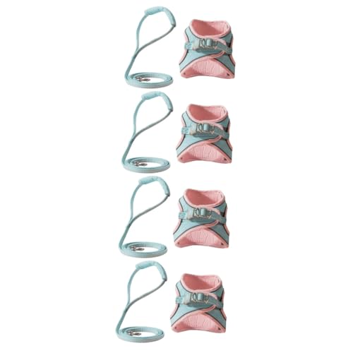 INOOMP 4 Sets Modisches Katzen- Und Leinen-Set Größe Für Mit Haustieren Und Outdoor-aktivitäten von INOOMP