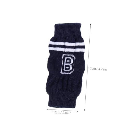 INOOMP 4 Stück Anti rutsch Hundesocken mit Niedlichem Muster Gelenkschonender Bequemer Schutz für Kleine bis Mittelgroße Hunde Atmungsaktiv und Langlebig für Indoor und Outdoor INOOMP 4 Stück Anti rutsch Hundesocken mit Niedlichem Muster Gelenkschonender Bequemer Schutz für Kleine bis Mittelgroße Hunde Atmungsaktiv und Langlebig für Indoor und Outdoor von INOOMP