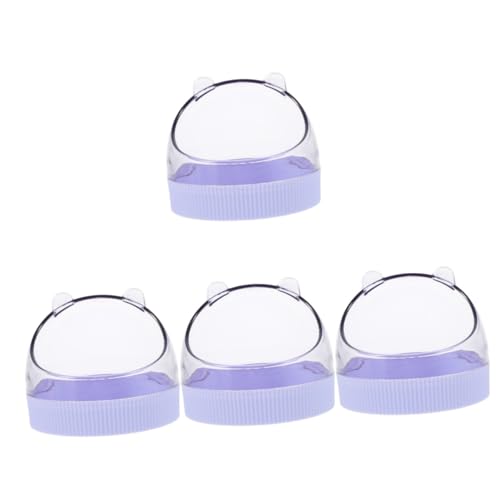 INOOMP 4 Stück Futternapf Für Kleintiere Sichere Rattenschüssel Katzenwasserbrunnen Hasen-Accessoires Meerschweinchen Futter Kaninchenfutter Wassernapf Für Hamster Bunt Acryl Lebensmittel INOOMP 4 Stück Futternapf Für Kleintiere Sichere Rattenschüssel Katzenwasserbrunnen Hasen-Accessoires Meerschweinchen Futter Kaninchenfutter Wassernapf Für Hamster Bunt Acryl Lebensmittel von INOOMP