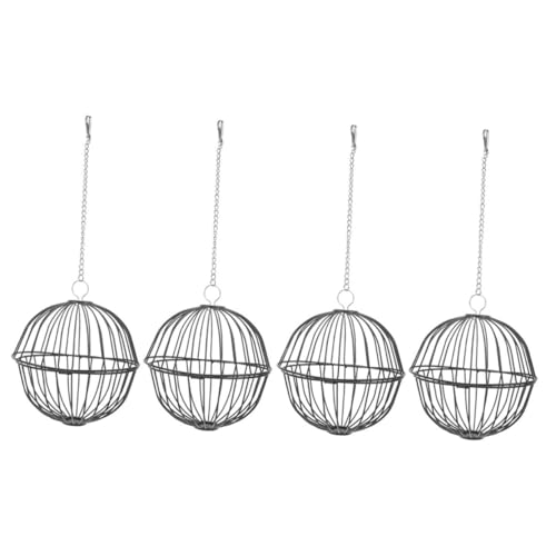 INOOMP 4 Stück Hamsterkäfig Futterball Für Kaninchen Kaninchenversorgung Leckerbissen Für Kaninchen Kaninchengras-futterball Hängende Heuraufe Futterstelle Für Kaninchen Rostfreier Stahl INOOMP 4 Stück Hamsterkäfig Futterball Für Kaninchen Kaninchenversorgung Leckerbissen Für Kaninchen Kaninchengras-futterball Hängende Heuraufe Futterstelle Für Kaninchen Rostfreier Stahl von INOOMP