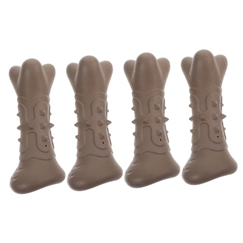 INOOMP 4 Stück Haustier Spielzeug Hundespielzeug für Haushunde Kauspielzeug für Welpen Interactive Dog Toys hundewelpen Spielzeug Spielzeuge Hundespielzeug Welpenspielzeug von INOOMP