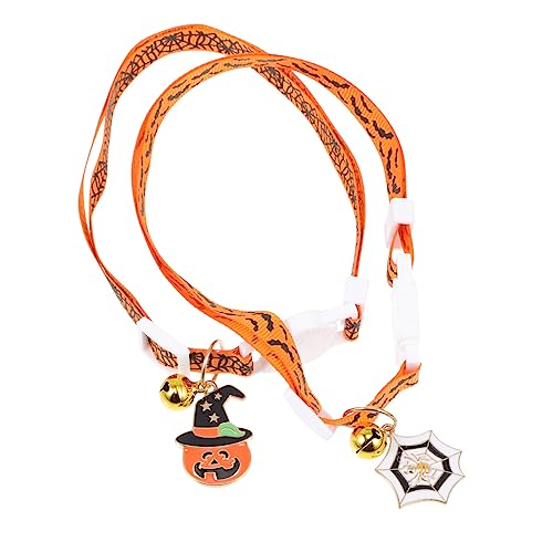 INOOMP 4stücke Halloween Haustier Kürbis Skelett Design Für Und Kleine Hunde Mit Glocke Hautfreundlich Für Feste Und Anlässe Leicht Und Kompakt INOOMP 4stücke Halloween Haustier Kürbis Skelett Design Für Und Kleine Hunde Mit Glocke Hautfreundlich Für Feste Und Anlässe Leicht Und Kompakt von INOOMP