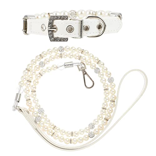 INOOMP 4stücke Teiliges Set Verstellbares Hundehalsband Mit Perlen Und Leine Langlebige Und Atmungsaktive Materialien Für Und Training INOOMP 4stücke Teiliges Set Verstellbares Hundehalsband Mit Perlen Und Leine Langlebige Und Atmungsaktive Materialien Für Und Training von INOOMP