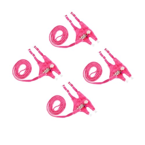 INOOMP 4 Stück Haustierleine praktische Frettchenleine Frettchen Leine kleines Katzengeschirr pet Supplies Kleintiergeschirr Kleider bequemes Frettchengeschirr Frettchen Versorgung Vlies INOOMP 4 Stück Haustierleine praktische Frettchenleine Frettchen Leine kleines Katzengeschirr pet Supplies Kleintiergeschirr Kleider bequemes Frettchengeschirr Frettchen Versorgung Vlies von INOOMP