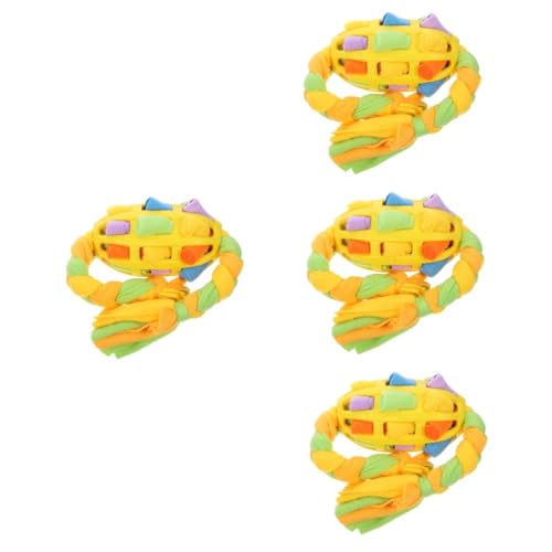 INOOMP 4 Stücke Mental Hund Interaktive Snuffle Spielzeug Leck Design Für Leckereien Abgabe von INOOMP
