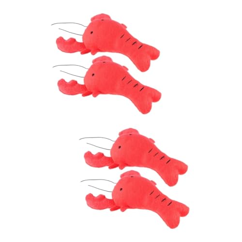 INOOMP 4stücke Hundespielzeug Aus Plüsch Interaktives Quietschen Robuster Krabbenform Für Welpen Fördert Zahnpflege Und Spielspaß Für Drinnen Und Draußen INOOMP 4stücke Hundespielzeug Aus Plüsch Interaktives Quietschen Robuster Krabbenform Für Welpen Fördert Zahnpflege Und Spielspaß Für Drinnen Und Draußen von INOOMP