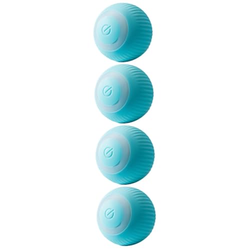 INOOMP 4 Stück Intelligenter Katzen-Teaser-Ball Katzenminze-Spielzeug Interessantes Ballspielzeug Interaktives Hundespielzeug Katzenstockspielzeug Intelligenter Ball Kieselgel Beissen INOOMP 4 Stück Intelligenter Katzen-Teaser-Ball Katzenminze-Spielzeug Interessantes Ballspielzeug Interaktives Hundespielzeug Katzenstockspielzeug Intelligenter Ball Kieselgel Beissen von INOOMP