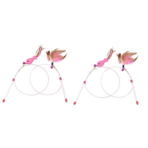 INOOMP 4 Stück Interaktives Angelspielzeug Für Katzen Katzen+Spielzeug Lustiges Katzenspielzeug Necken Katzenstockspielzeug Kleine Fischspielzeuge Spielzeug Für Haustiere Sport Angeln INOOMP 4 Stück Interaktives Angelspielzeug Für Katzen Katzen+Spielzeug Lustiges Katzenspielzeug Necken Katzenstockspielzeug Kleine Fischspielzeuge Spielzeug Für Haustiere Sport Angeln von INOOMP