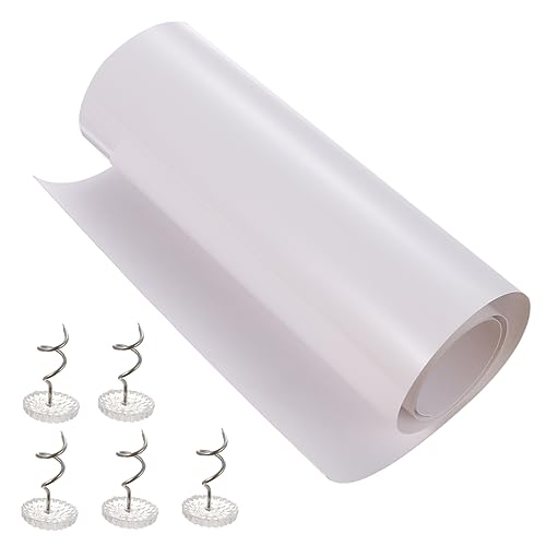 INOOMP Katzenkratzschutz für Couch und Sofa 4 Stück Katzenaufkleber Weiche Flexible PVC-kratzmatte für Haustiere von INOOMP