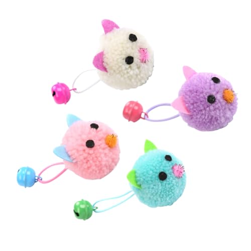 INOOMP 4stücke Katzen Spielzeug Mit Glocken Bissfeste Mäuse Blau Und Weiß Interaktive Bissspielzeuge Für Katzen Spielverhalten Fördern Für Stundenlangen Spaß Sorgen INOOMP 4stücke Katzen Spielzeug Mit Glocken Bissfeste Mäuse Blau Und Weiß Interaktive Bissspielzeuge Für Katzen Spielverhalten Fördern Für Stundenlangen Spaß Sorgen von INOOMP