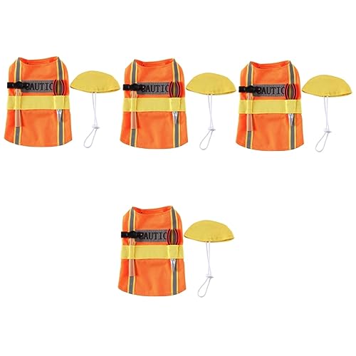INOOMP 4 Stück Kleidung Für Haustiere Hunde-baseballmütze Dekoration Für Welpenkleidung Dekorativ Party-hundekostü Verschleißfestes Welpenkostü Ingenieur Helm Jesus Polyester INOOMP 4 Stück Kleidung Für Haustiere Hunde-baseballmütze Dekoration Für Welpenkleidung Dekorativ Party-hundekostü Verschleißfestes Welpenkostü Ingenieur Helm Jesus Polyester von INOOMP