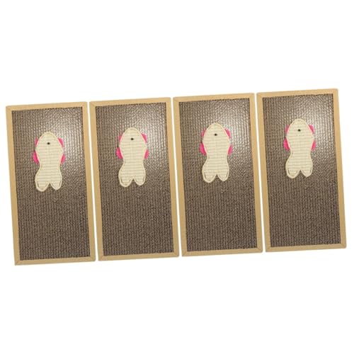 INOOMP 4 Stück Kratzbaum Für Katzen Katzenkratzer Für Drinnen Eingangsteppiche Für Den Innenbereich des Katzenspielzeug Für Drinnen Sofa-Schutz Möbel Notizbuch Haushalt Papier INOOMP 4 Stück Kratzbaum Für Katzen Katzenkratzer Für Drinnen Eingangsteppiche Für Den Innenbereich des Katzenspielzeug Für Drinnen Sofa-Schutz Möbel Notizbuch Haushalt Papier von INOOMP