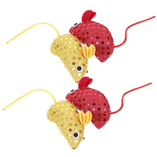 INOOMP 4stücke Katzenspielzeug Weiche Mäuse Für Kätzchen Interaktive Spielzeuge Aktivität Und Jagdinstinkts Für Katzen Und Kitten INOOMP 4stücke Katzenspielzeug Weiche Mäuse Für Kätzchen Interaktive Spielzeuge Aktivität Und Jagdinstinkts Für Katzen Und Kitten von INOOMP