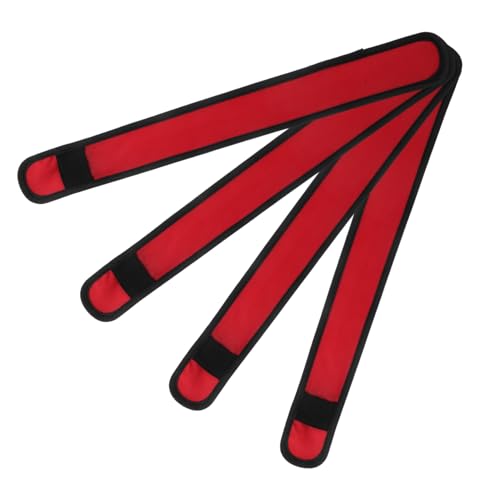 INOOMP 4 Stück Pferde-Leggings Mit Knöchelriemen Bein Surcingle Umfang Schutz Reiter Bewachen Nachtsicherheitsgurt Bands Glühen Tack Led Schützend Anzünden Von Pferdestiefeln Stoff Rot INOOMP 4 Stück Pferde-Leggings Mit Knöchelriemen Bein Surcingle Umfang Schutz Reiter Bewachen Nachtsicherheitsgurt Bands Glühen Tack Led Schützend Anzünden Von Pferdestiefeln Stoff Rot von INOOMP