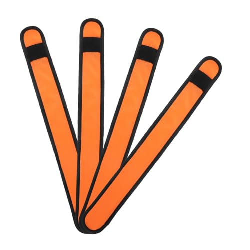 INOOMP 4 Stück Pferde-Leggings mit Knöchelriemen LED-Pferdebeinband schützend Nachtsicherheitsgurt Beleuchtung Pferdebeinband LED-Nacht-Reithalsband LED blinkendes Armband Stoff Orange INOOMP 4 Stück Pferde-Leggings mit Knöchelriemen LED-Pferdebeinband schützend Nachtsicherheitsgurt Beleuchtung Pferdebeinband LED-Nacht-Reithalsband LED blinkendes Armband Stoff Orange von INOOMP