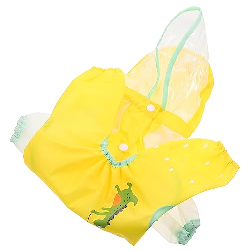 INOOMP 4stücke Wasserdichter Regenmantel Für Kleine Und Mittlere Hunde Atmungsaktiv Und Für Outdoor-aktivitäten Wie Park Strand Und Wandern Körperschutz Mit Kapuze Leicht Und Tragbar INOOMP 4stücke Wasserdichter Regenmantel Für Kleine Und Mittlere Hunde Atmungsaktiv Und Für Outdoor-aktivitäten Wie Park Strand Und Wandern Körperschutz Mit Kapuze Leicht Und Tragbar von INOOMP